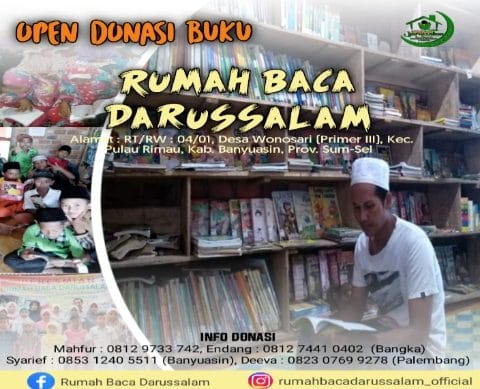 Endang Khusniati: Rumah Baca Darussalam Harus Jadi Center Pembelajaran Bagi Masyarakat Luas