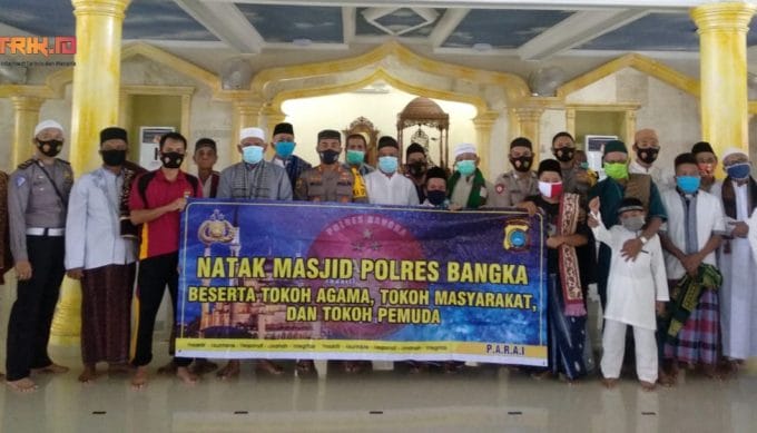 Polres Bangka Kembali Sampaikan Himbauan Protokol Kesehatan