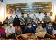 Resmikan Kantor Baru, DPD Partai Emas Santuni Anak Yatim