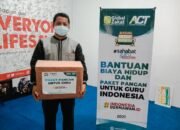 Tim Global Zakat-ACT Bangka Salurkan Bantuan Kepada Guru Honorer