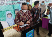 Algafry Resmikan PISEW di Batu Belubang