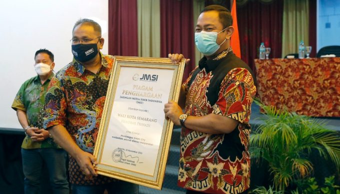 CCTV Terpasang Hingga RT&RW, JMSI Beri Penghargaan Walikota Semarang