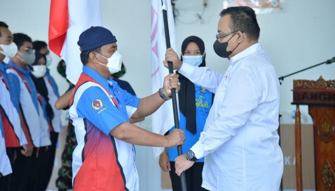 Jabat Ketua PRSI Bangka, Boy Yandra Ajak Kepala OPD Tanding Renang