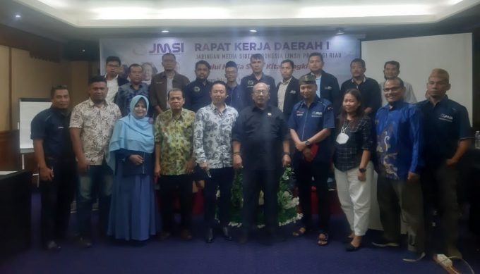 Ketum JMSI Pusat Teguh Santosa, Buka Rakerda I JMSI Riau