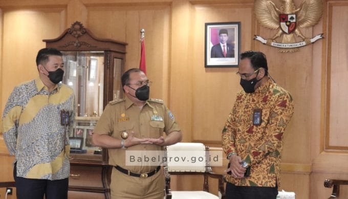 Audensi Perdana dengan Dirut PT Timah, Gubernur Singgung Soal Royalti 