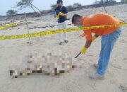 Sesosok Mayat Ditemukan di Pantai Tanjung Berikat, Tangan dan Telapak Kaki Sudah Terpisah