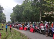 Rela Tak Bekerja, Ratusan Warga Antre Minyak Goreng di Mapolres Bangka Tengah