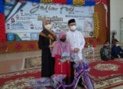 Dapat Sepeda, Nur Malah Nangis Minta Tukar : Gak Mau Ungu