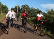 Peringatan Hari Lingkungan Hidup Sedunia, Pemkab Bangka Tengah Bersepeda di Sumur Tujuh