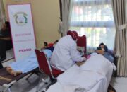 Peringati Hari Bhayangkara, PMI dan Polres Bateng Gelar Donor Darah