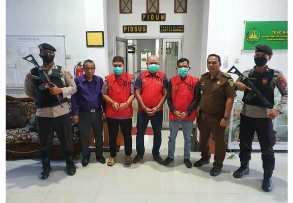Tiga Tersangka Tipikor BRI Depati Amir Ditahan 20 Hari