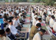 Masjid di Koba Adakan Salat Ied Dua Kali