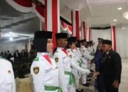 Molen Kukuhkan 36 Paskibraka Pangkalpinang