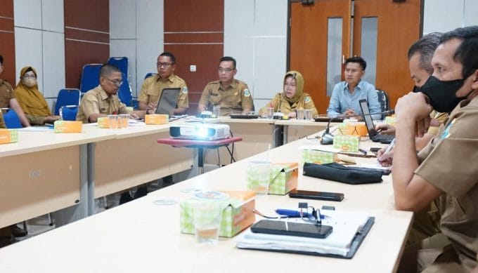 Sekda Bahas RTRW TPU Percontohan dan Pola Ruang Laut