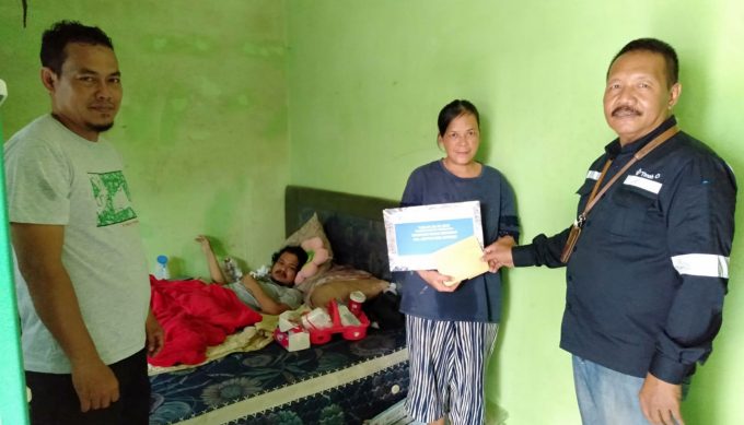 Dapat Bantuan dari PT Timah, Aryanto Segera Rujuk anaknya Kerumah Sakit