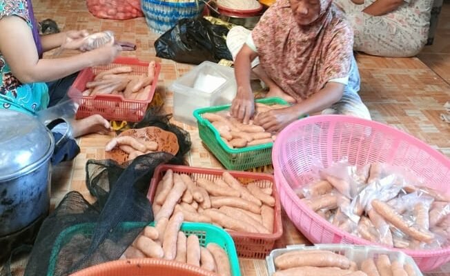 Jadi Mitra PT Timah, Pempek Udang Ak Leho Dikirim Hingga ke Jepang