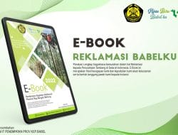 Inspektur Tambang Kementerian ESDM, Luncurkan E-Book Reklamasi Tambang