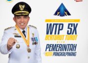 Raih WTP 5 Kali, Pemkot Pangkalpinang Dapat Penghargaan Dari Sri Mulyani