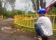 Bersama Gapoktan Tanjung Jaya, PT Timah Perbaiki Fasilitas Jalan Umum