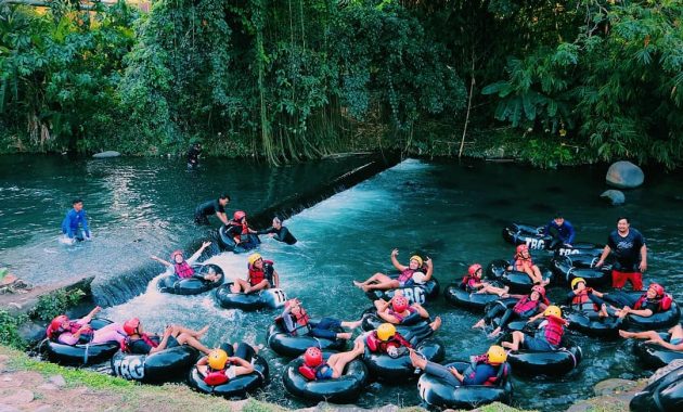Umbul Cokro Klaten, Destinasi Wisata Air Bermain Rafting dan River Tubing