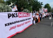 PKS Bangka Sebar Spanduk Tolak Kenaikan BBM Hingga Luar Daerah