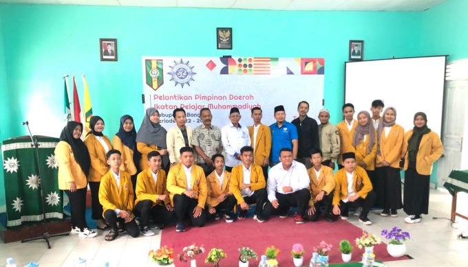 Pengurus Ikatan Pelajar Muhammadiyah Kabupaten Bangka Resmi Dilantik