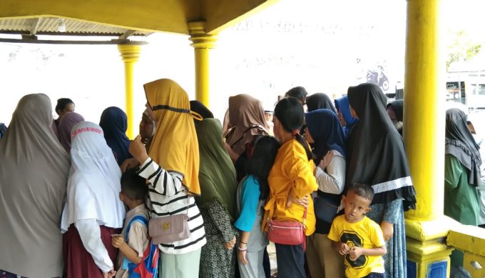 10 Ribu Tiket Jalan Sehat Golkar di Bangka Tengah Ludes