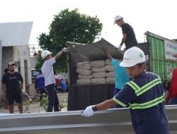 Angin Puting Beliung Terjang Belasan Rumah, PT Timah Respon Cepat Berikan Bantuan