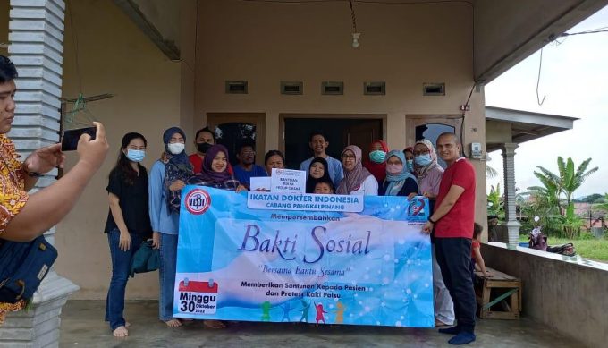 Ikatan Dokter Indonesia Cabang Pangkalpinang Gelar Bakti Sosial