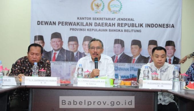 DPD RI Kepulauan Babel Resmi Berkantor di City Hall