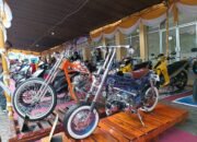 Puluhan Motor Modifikasi Ramaikan HUT ARCI Bangka