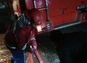 Rumah Lim Men Kho Terbakar, PT Timah Kerahkan Tim Damkar
