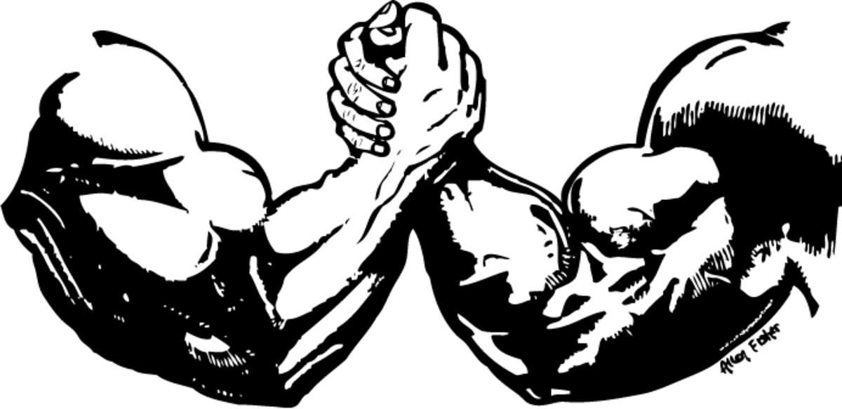 how to beat someone stronger than you in arm wrestling