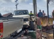 Kecelakaan Pikup di Nibung Berakhir Damai