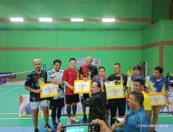 Turnamen Bulu Tangkis Algafry Rahman Cup Ditutup, Ini Daftar Pemenangnya