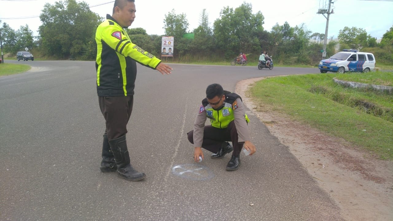 Breaking News: Pengendara Motor Tewas Di Jalan Desa Jelutung, Luka ...