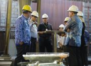 Pj Gubernur Ajak Gubernur Lemhanas RI Tinjau Smelter Pengolahan Bijih Timah