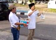 300 Takjil Habis Dibagikan YSBB di Perempatan Air Ruay
