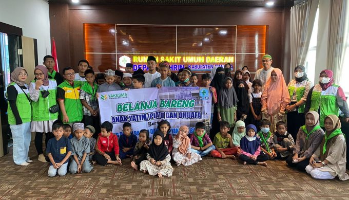 RSUD Depati Bahrin & Laznas Yakesma Muliakan Anak Yatim Piatu dan Kaum Dhuafa