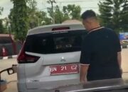 Viral, Video Mobil Dinas Kepala Dinas BKD Bangka Tengah Isi BBM Bersubsidi