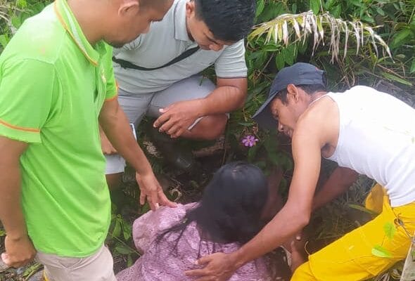 Atin Ditemukan Lemas di Rerumputan Kebun PT GPL
