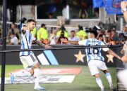 Tembakan Keras Pemain Juventus Getarkan Gawang Ernando Ari di Babak Pertama Indonesia vs Argentina