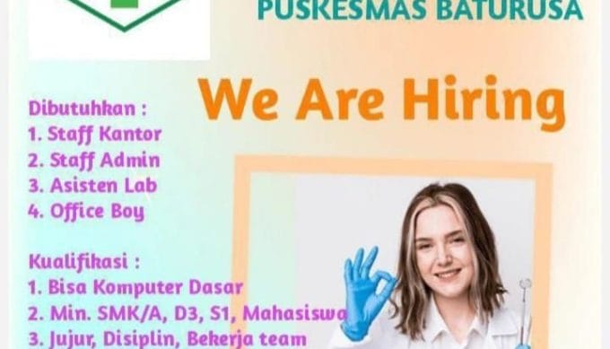 Pelamar Diminta Transfer Uang, dr Then: Lowongan Kerja di Puskesmas Baturusa Hoax