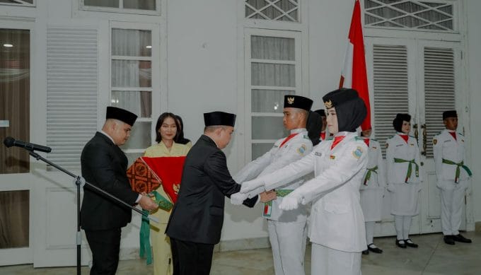 Lantik 35 Anggota Paskibraka Pangkalpinang, Molen: Mereka Istimewa