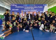 Sepak Takraw Bangka Tengah Sumbang 2 Emas