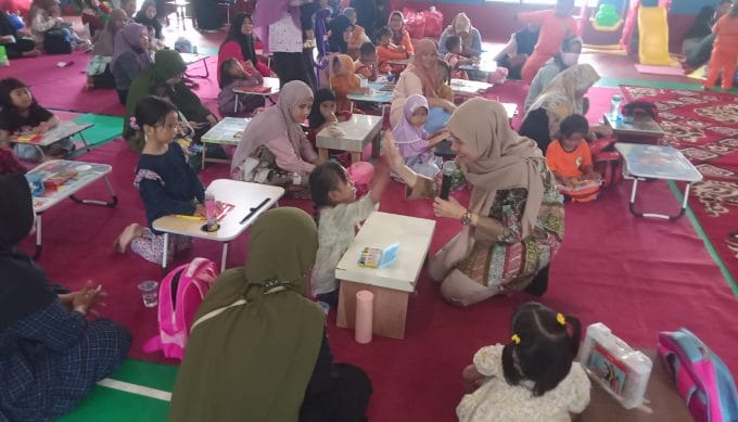 Ini Para Pemenang Lomba Mewarnai dan Bayi Sehat Kelurahan Berok