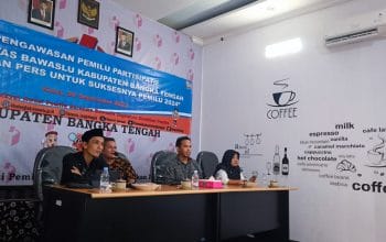 Bawaslu Bangka Tengah Ajak Media dan TNI/Polri Bertukar Informasi