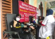 Remaja Masjid Nurul Huda Parit Padang Berhasil Kumpulkan 41 Kantong Darah