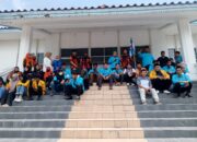 Kompak ! Massa DPD KNPI & OKP Geruduk Gedung DPR Bangka