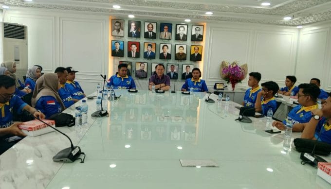 Temui Pengurus DPD KNPI Bangka, Bambang Patijaya Paparkan Informasi EBT